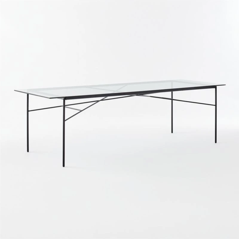 Large Pavilion Glass Outdoor Dining Table Model 6142 3 Large Pavilion Glass Outdoor Dining Table Model 6142 - Image 3