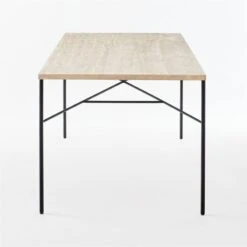 Large Pavilion Travertine Outdoor Dining Table Model 6142 9 Large Pavilion Travertine Outdoor Dining Table Model 6142 -Furniture Sales Store Pavilion6142LgTrvtDngTblSDSSS21