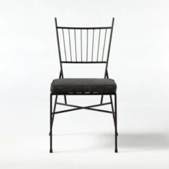 Pavilion Dining Chair With Grey Sunbrella ® Cushion Model 6350 Set Of 4 -Furniture Sales Store Pavilion6150GrArmlssDnChSOSSS21 1