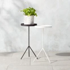 Pavilion Black Cocktail Table/Plant Stand 21.5" -Furniture Sales Store PavilionPlntStdNCcktlTblGrpFHS22