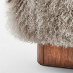 Pelosa Sheepskin Ottoman 9 Pelosa Sheepskin Ottoman -Furniture Sales Store PelosaSheepskinOttomanAVSSF21