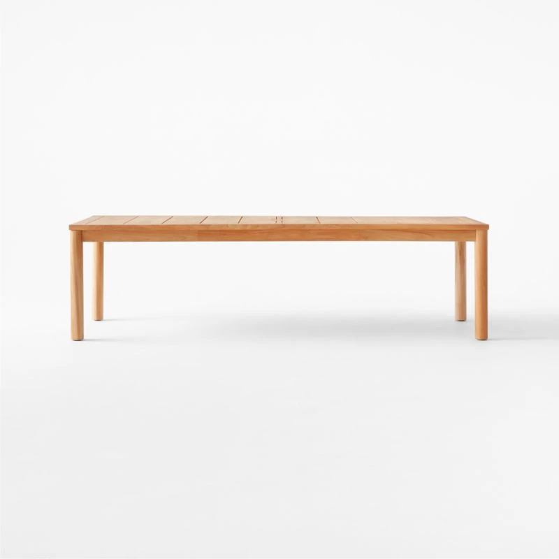Pinet Teak Outdoor Dining Table 9' 2 Pinet Teak Outdoor Dining Table 9' - Image 2