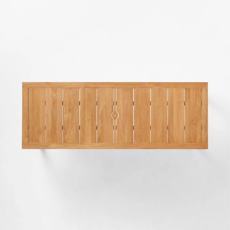 Pinet Teak Outdoor Dining Table 9' 5 Pinet Teak Outdoor Dining Table 9' - Image 5