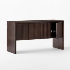 Prism Dark Wood Credenza -Furniture Sales Store PrismWoodCredenza3QAVSSF21