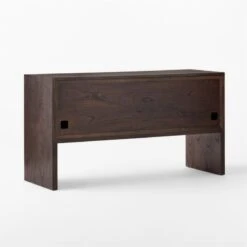 Prism Dark Wood Credenza -Furniture Sales Store PrismWoodCredenza3QBSSF21