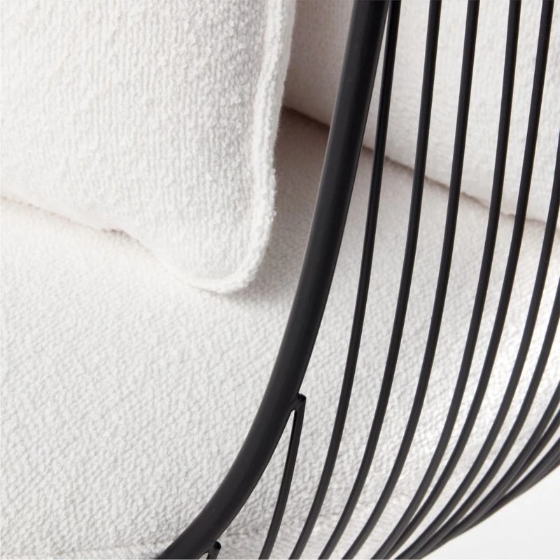 Raine Outdoor Lounge Chair With Boucle Sunbrella Cushions 7 Raine Outdoor Lounge Chair With Boucle Sunbrella Cushions - Image 7