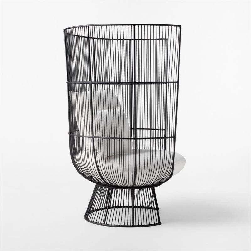 Raine Outdoor Lounge Chair With Boucle Sunbrella Cushions 5 Raine Outdoor Lounge Chair With Boucle Sunbrella Cushions - Image 5