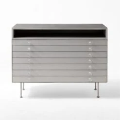 Renzo Steel 3-Drawer File Cabinet -Furniture Sales Store RenzoStlFlatFileCabinetSOSSS22