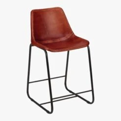 Roadhouse Saddle Leather Counter Stool 8 Roadhouse Saddle Leather Counter Stool -Furniture Sales Store RoadhsLthr24inCntrStl3QF14