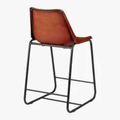 Roadhouse Saddle Leather Counter Stool 10 Roadhouse Saddle Leather Counter Stool -Furniture Sales Store RoadhsLthr24inCntrStlAVF14