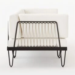 Rossi 3-Piece Outdoor Sectional Sofa With Metal Frame -Furniture Sales Store Rossi3PcSectSDSSS21