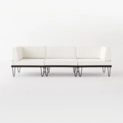 Rossi 3-Piece Outdoor Sectional Sofa With Metal Frame -Furniture Sales Store Rossi3PcSectSOSSS21