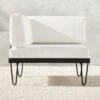 Rossi Outdoor Corner Chair Left