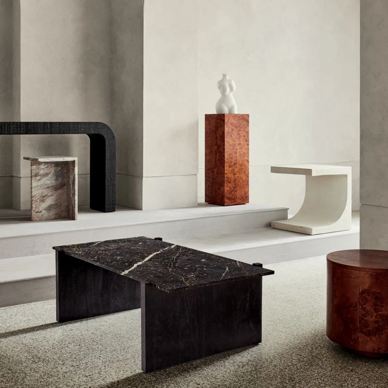 Horseshoe Black Lacquered Linen Console Table 80'' 2 Horseshoe Black Lacquered Linen Console Table 80'' - Image 2