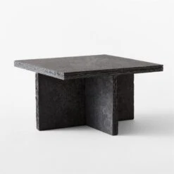 Ruvidio Black Stone Coffee Table -Furniture Sales Store RuvidoBlkSlateCoffeeTbl3QSSS22