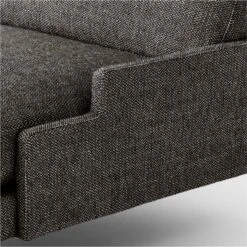 Scalino 2-Piece L-Shaped Grey Sectional Sofa With Left Arm Chaise -Furniture Sales Store ScalinoGryRAChaiseAVSSF22