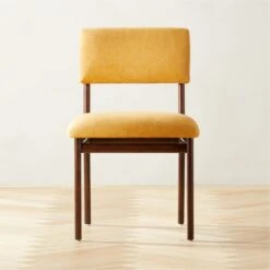 Selby Canary Upholstered Dining Chair