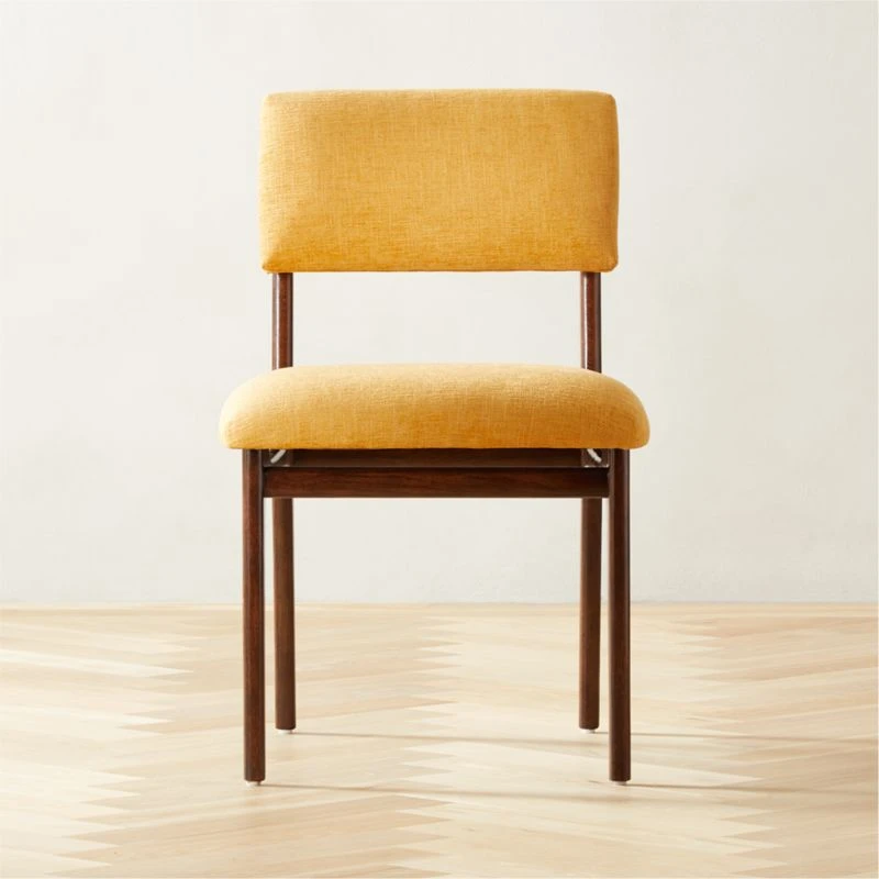 Selby Canary Upholstered Dining Chair 1 Selby Canary Upholstered Dining Chair
