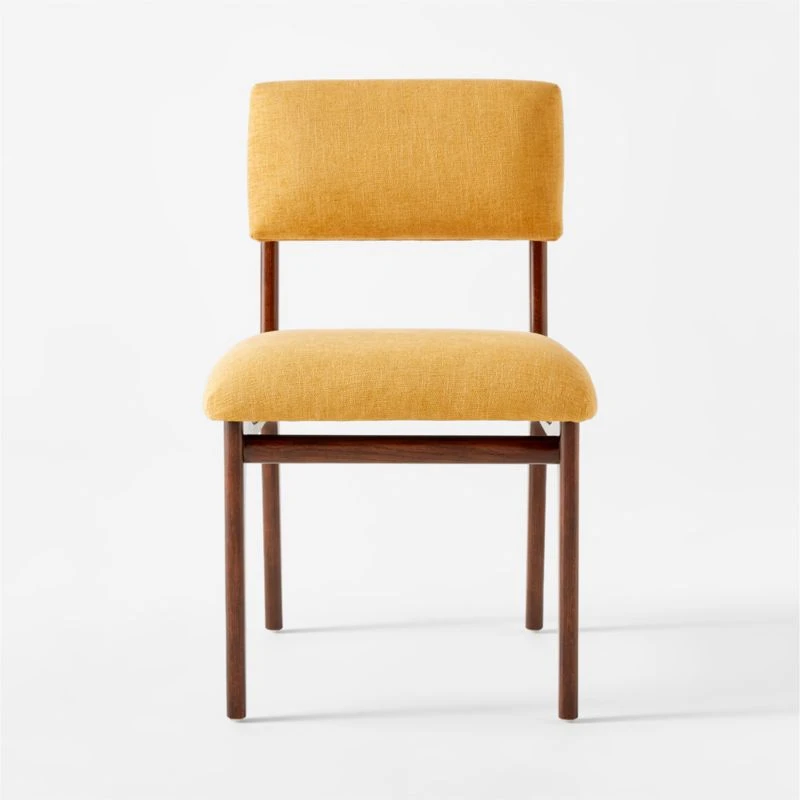 Selby Canary Upholstered Dining Chair 3 Selby Canary Upholstered Dining Chair - Image 3