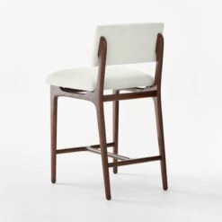 Selby White Upholstered Counter Stool 10 Selby White Upholstered Counter Stool -Furniture Sales Store SelbySnowCounterStool3QBSSF22