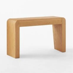 Selena Wood Vanity Table 14 Selena Wood Vanity Table -Furniture Sales Store SelenaOakVanity3QBSSS23