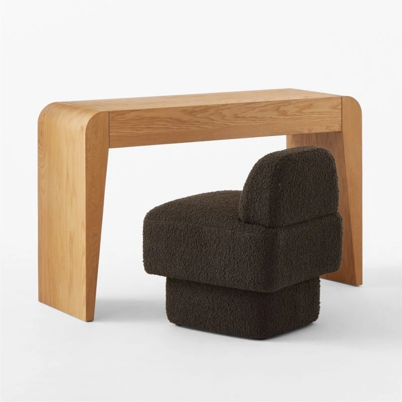 Selena Wood Vanity Table 3 Selena Wood Vanity Table - Image 3