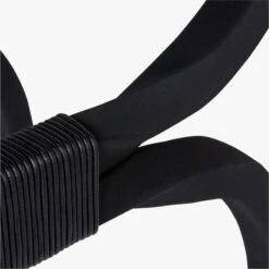 Serpette Black Cowhide Stool -Furniture Sales Store SerpetteBlkCowhideStoolAVS19