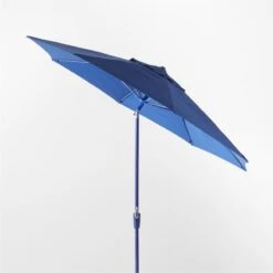 Shadow Round Cobalt Umbrella Shade With Pole -Furniture Sales Store ShadowRdCbltUmbrShdNPoleAVSSS22
