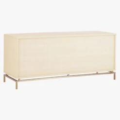 Ivory Shagreen Embossed Low Dresser -Furniture Sales Store ShagreenEmbssdLwDrssrIvry3QBS18