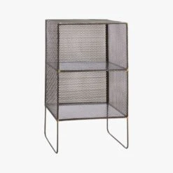 Sift Gunmetal Side Table -Furniture Sales Store Sift2StoryTowerF14