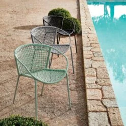 Sophia Grey Outdoor Dining Armchair -Furniture Sales Store SophiaDiningChairAP21 1x1
