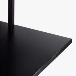 Stairway Black Wall Mount Desk With Shelf 72.5'' 9 Stairway Black Wall Mount Desk With Shelf 72.5'' -Furniture Sales Store StairwayDeskBlackShortAVS18