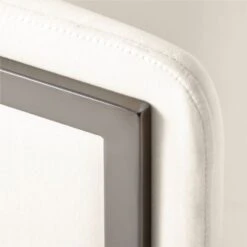 Stretta Ivory Velvet Office Chair -Furniture Sales Store StrettaIvoryMtlOffcChairAVSSS22