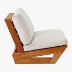 Sunset Teak Outdoor Lounge Chair -Furniture Sales Store SunsetTeakLoungeChairSDS18 1