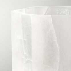 Talia Alabaster Hurricane Candle Holder -Furniture Sales Store TaliaAlabasterHurricaneAVSHF21