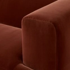 Terrain Bronze Brown Velvet Sofa 11 Terrain Bronze Brown Velvet Sofa -Furniture Sales Store TerrainVelvetSofaBrownAVSSS23