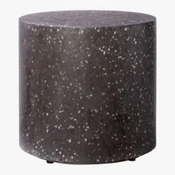 Terrazzo Outdoor Side Table Cover 9 Terrazzo Outdoor Side Table Cover -Furniture Sales Store TerrazzoSideTableBlackSOS20