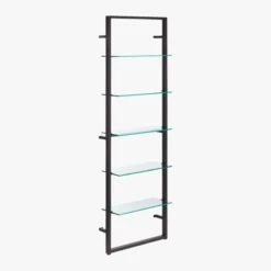 Tesso Black Metal Wall Mount Bookshelf 11 Tesso Black Metal Wall Mount Bookshelf -Furniture Sales Store TessoBlackBookcase3QFF18