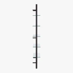 Tesso Black Metal Wall Mount Bookshelf 12 Tesso Black Metal Wall Mount Bookshelf -Furniture Sales Store TessoBlackBookcaseSDF18
