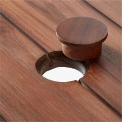 Trepp Teak Outdoor Dining Table -Furniture Sales Store Trepp80inTeakDiningTableAV2SSS22