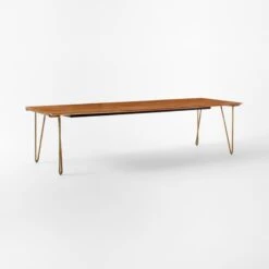 Trestle 118" Wood And Metal Dining Table 8 Trestle 118" Wood And Metal Dining Table -Furniture Sales Store Trestle118inWdNMtlDngTbl3QSSF21