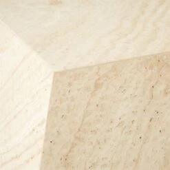 Tukul White Travertine Side Table 9 Tukul White Travertine Side Table -Furniture Sales Store TukulSideTableAVSSF23