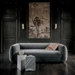 Onyx Marble Tealight Candle Holder -Furniture Sales Store ValmarGreyVelvetSofaJL20 1x1