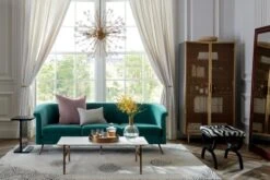 Trace Brass Wire Bookcase -Furniture Sales Store VicenteTealVelvetSofaJL19