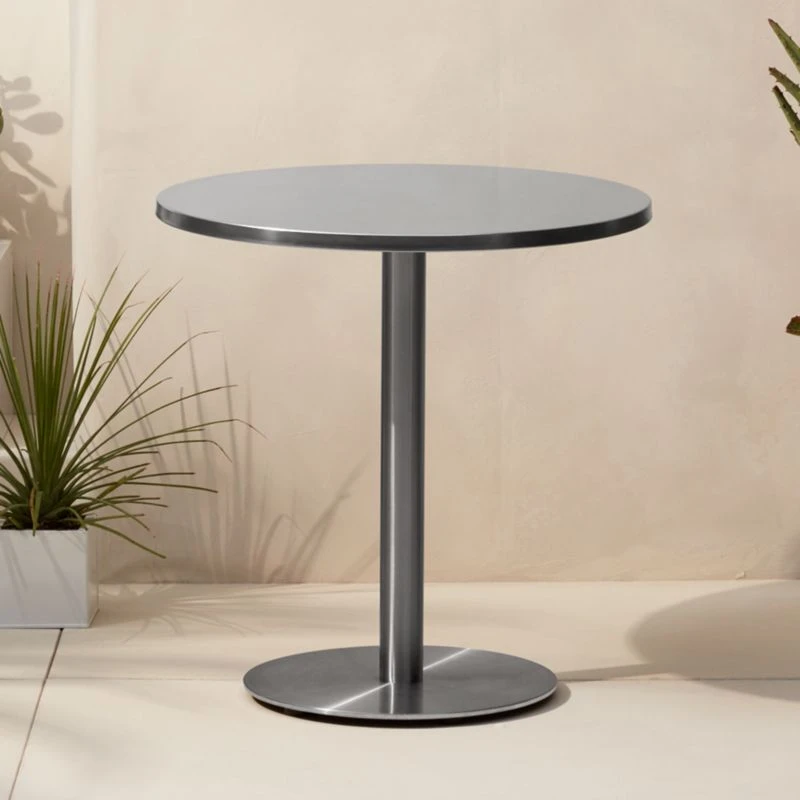 Watermark Stainless Steel Outdoor Bistro Table 1 Watermark Stainless Steel Outdoor Bistro Table
