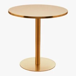 Watermark Brass Outdoor Bistro Table -Furniture Sales Store WatermrkBistroTableBrssS17
