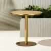 Watermark Brass Outdoor Bistro Table