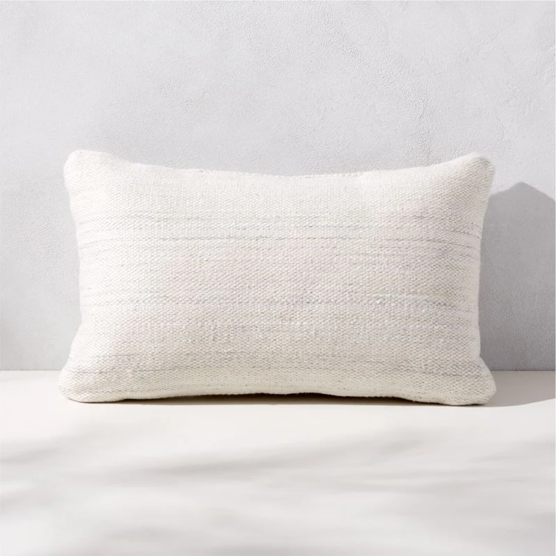 Waverly Ivory Outdoor Throw Pillow 20''x12'' 1 Waverly Ivory Outdoor Throw Pillow 20''x12''
