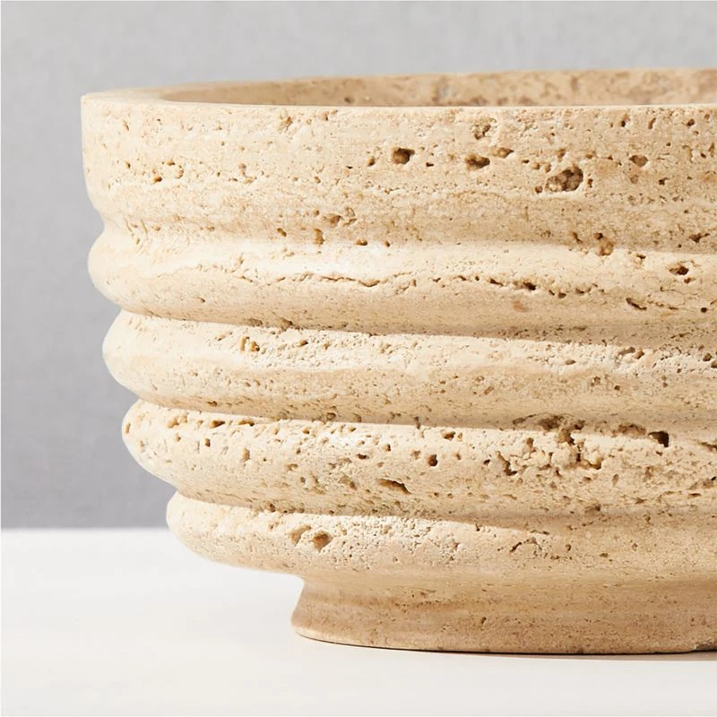 Beige Travertine Citronella Candle 3 Beige Travertine Citronella Candle - Image 3