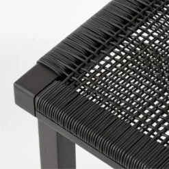 Wrapped Black Leather Counter Stool -Furniture Sales Store WrppdLthrBlkCounterStoolAVSSS23 1